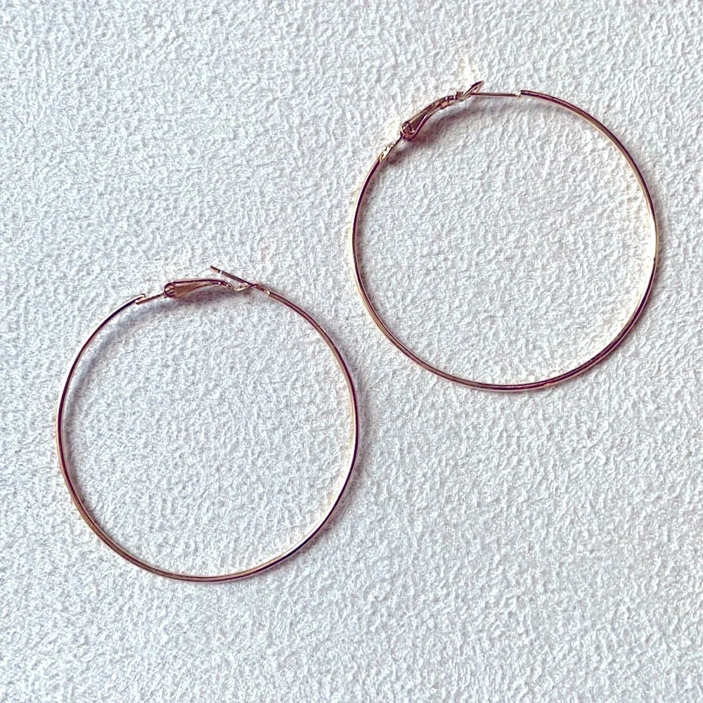 NEW Gold hoops